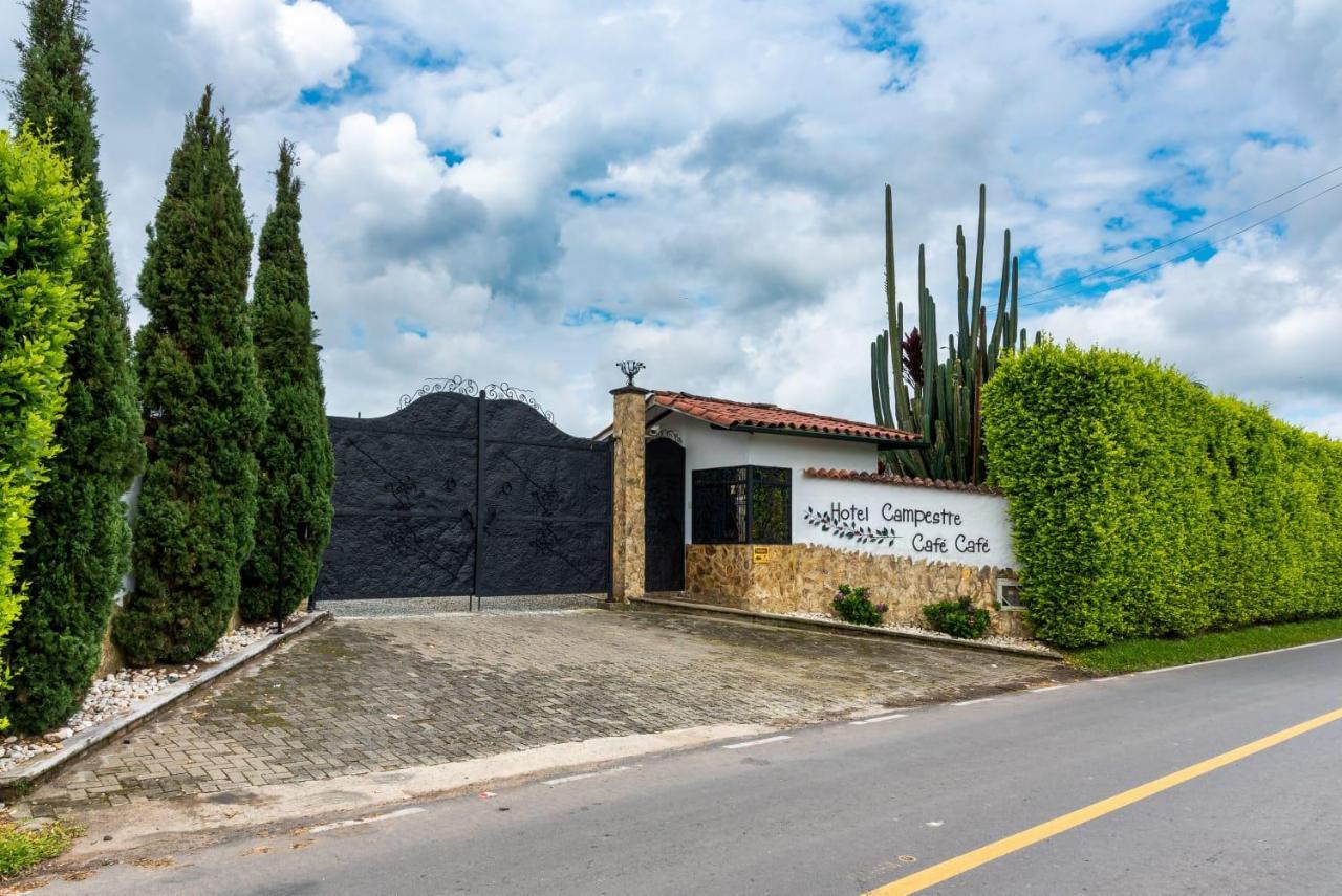 Hotel Campestre Cafe Cafe Montenegro Exterior photo